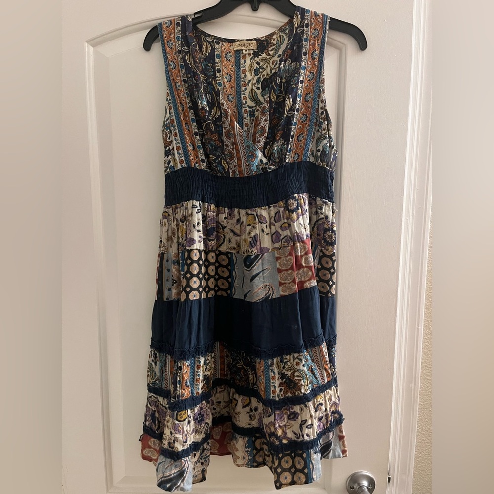Boho patchwork dress